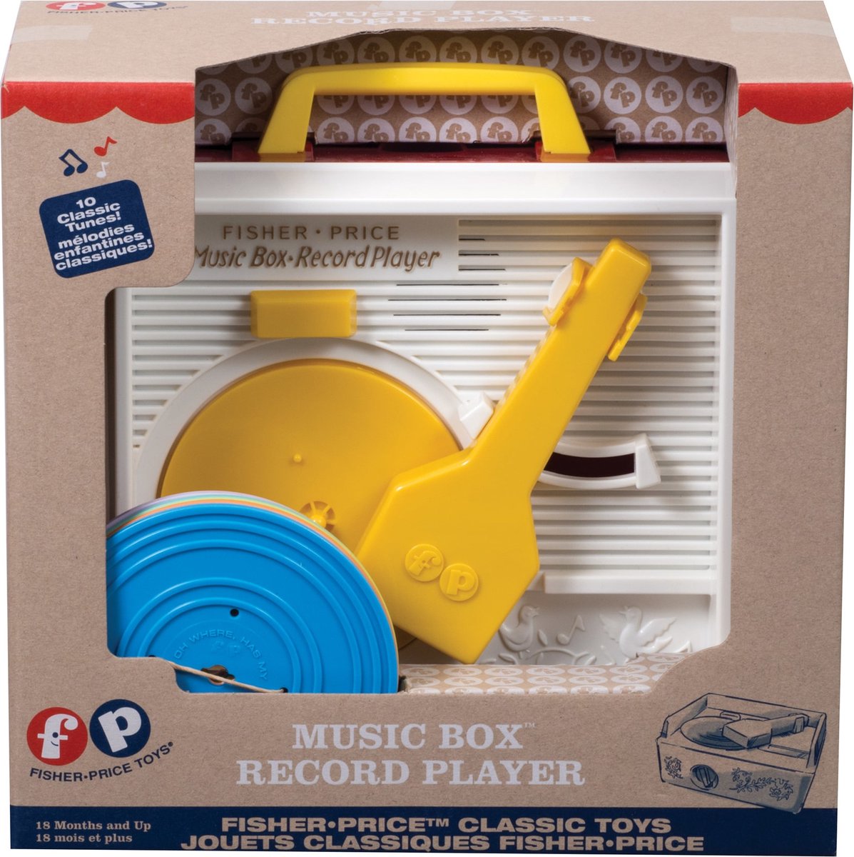 Fisher-price classic platenspeler
