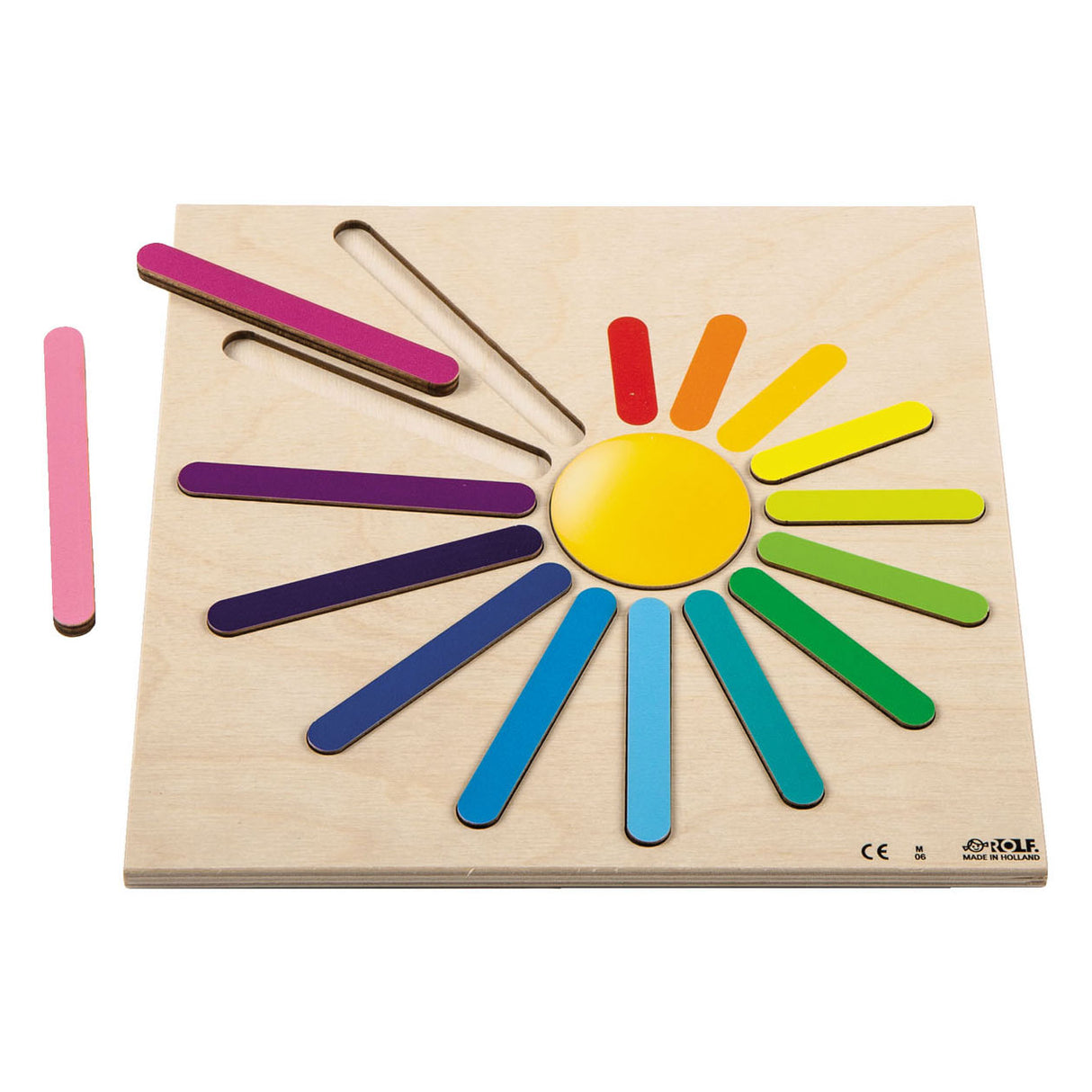 Rolf Reliefpuzzle Regenbogenstrahlen, 15-tlg.