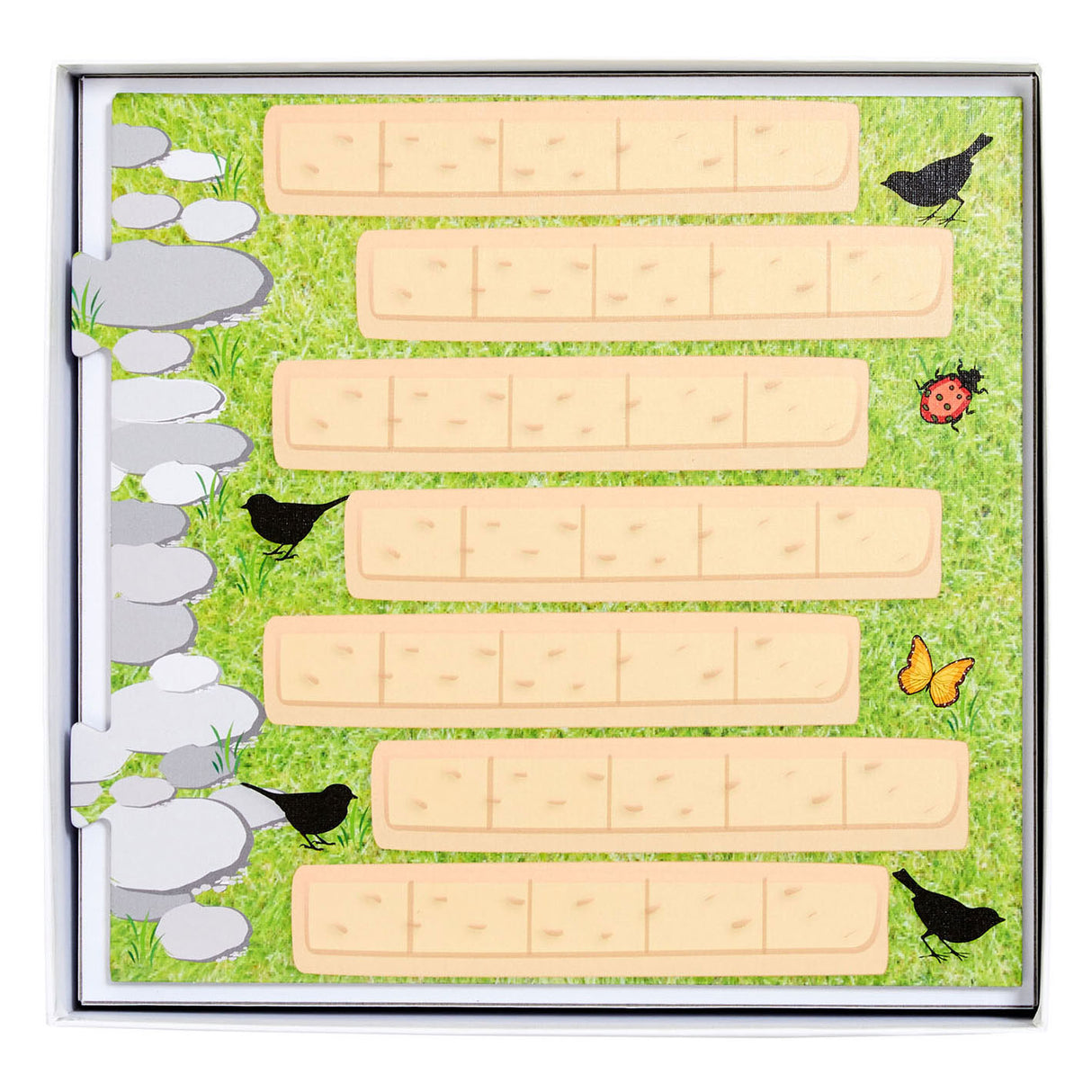 Rolf Basics – Frühlingsgarten-Mathe-Spiel