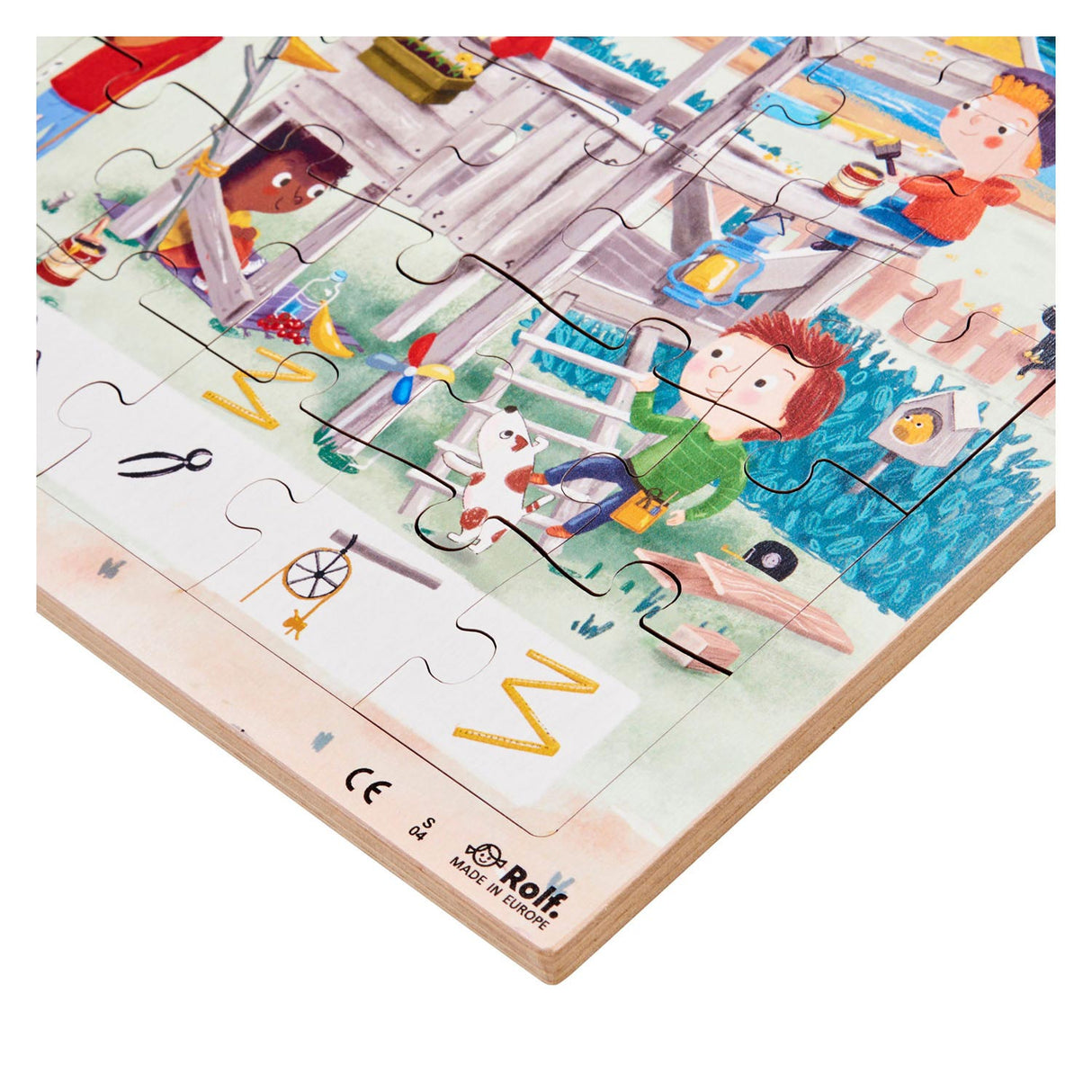 Rolf - Holzpuzzle-Serie Living, 3er-Set