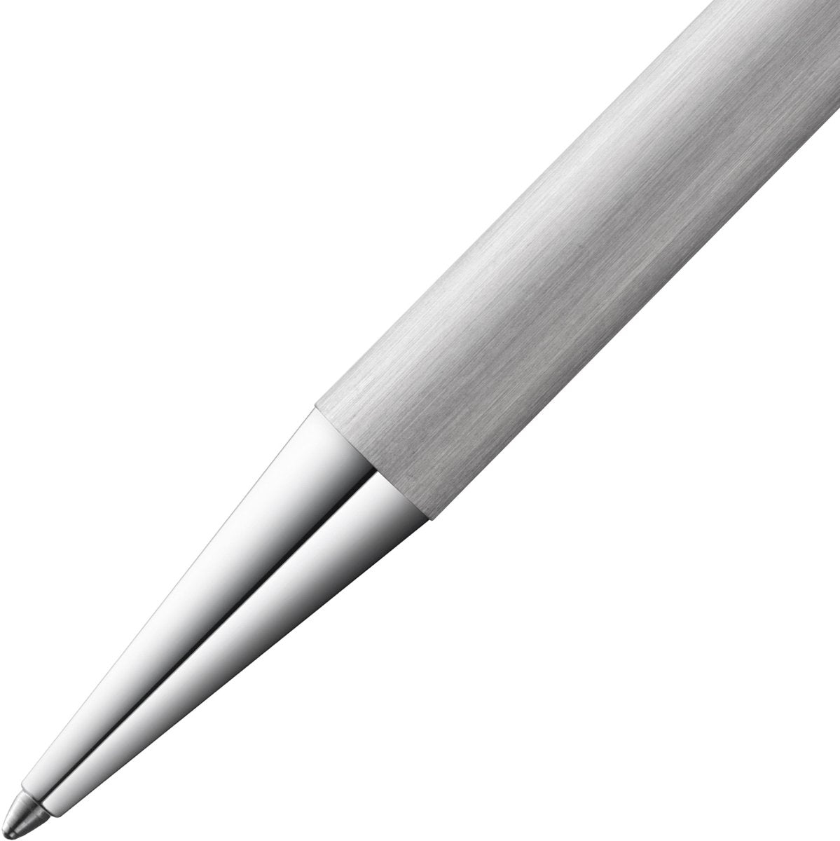 Lamy Scala Kugelschreiber 251 – Edelstahl gebürstet, satiniert mit Drehmechanismus – inkl. M 16 Großraummine in Schwarz