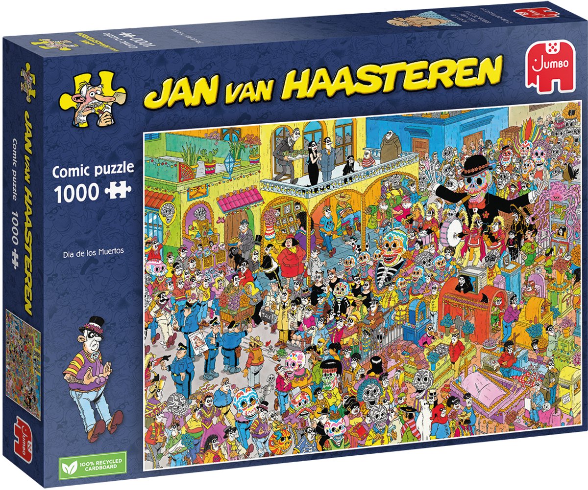Jan van Haasteren Puzzle - Dia de los Muertos, 1000 Teile.