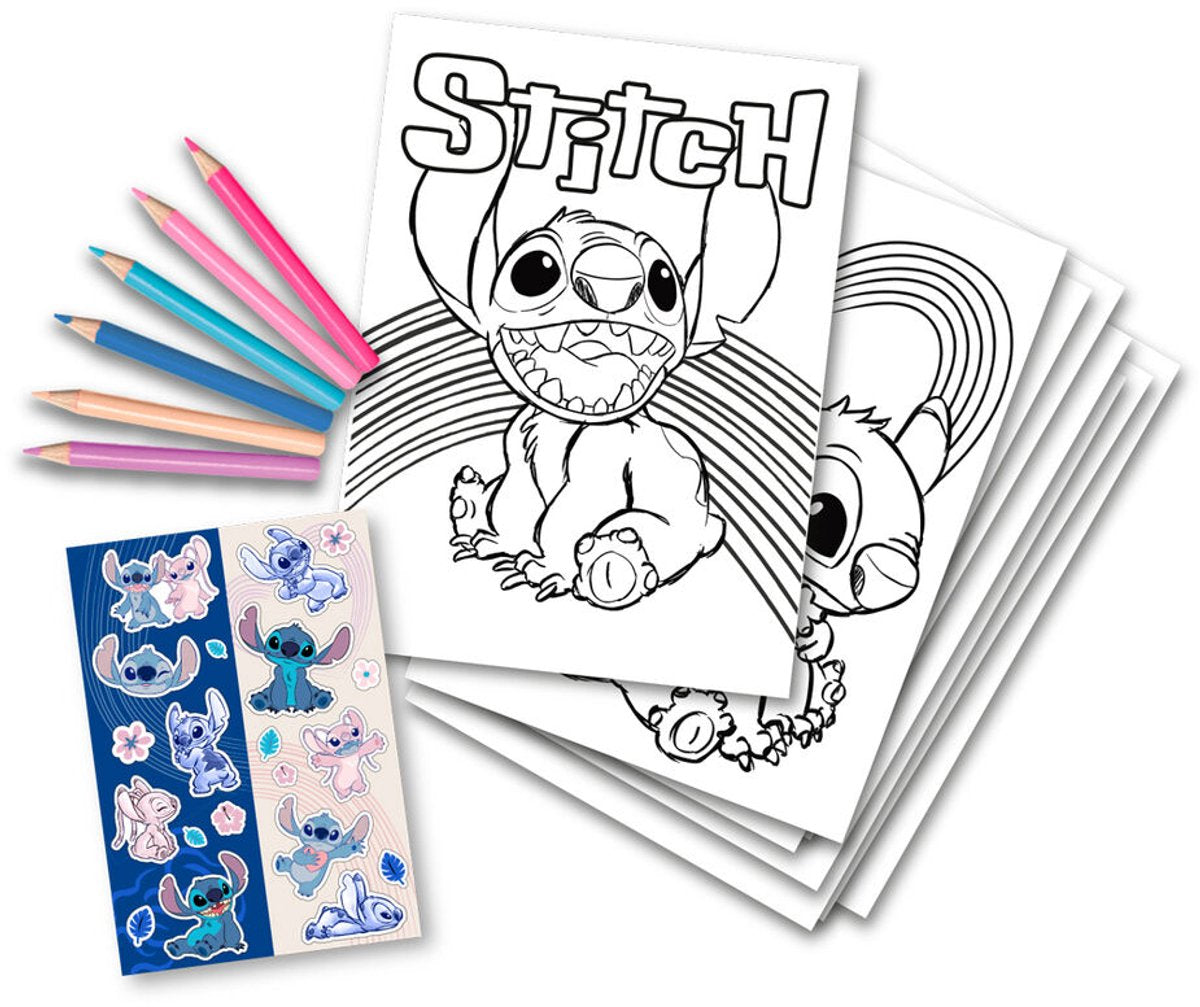 Disney Lilo und Stitch Love Malset mit Aufklebern