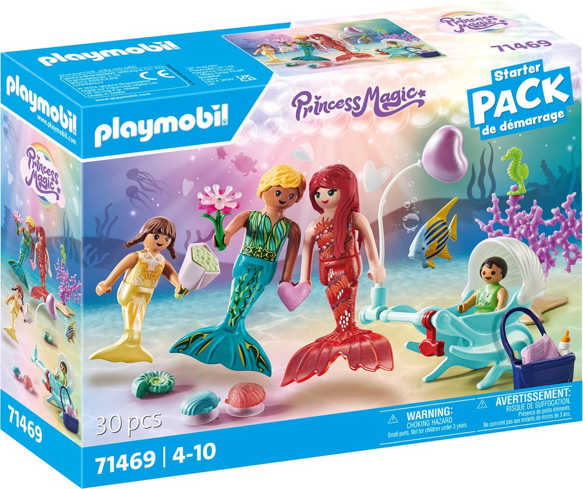 Playmobil 71469 Starter Packs Mermaid Familie
