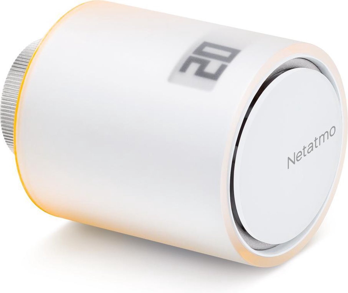 Netatmo Smarter Heizkörperknopf – Smarter Thermostatknopf – 1-teilige Verlängerung – geeignet für Google Home, Alexa Apple Home Kit