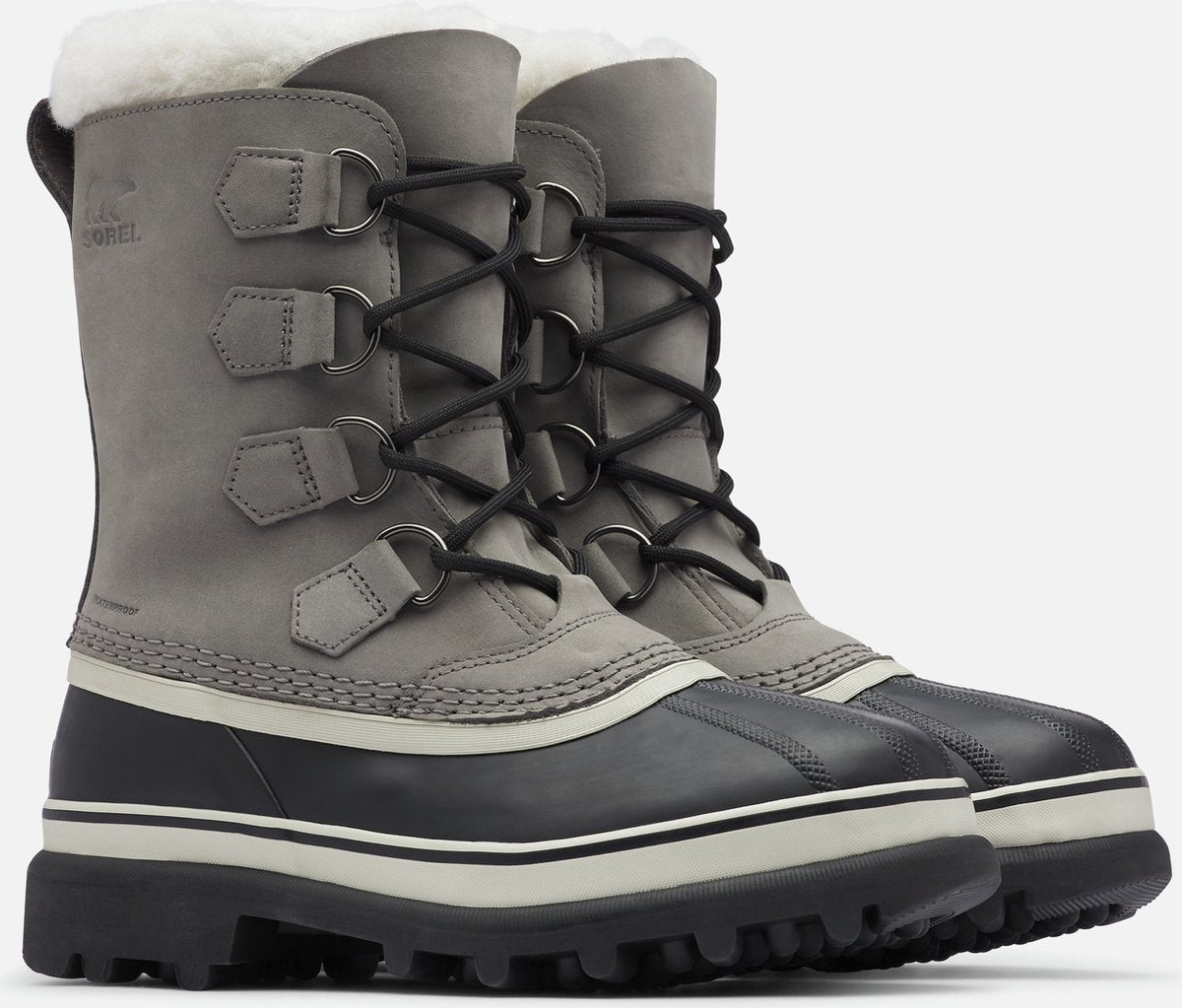 Sorel Caribou™ wp Damen-Schneestiefel – Schiefer, Stein – Größe 40,5