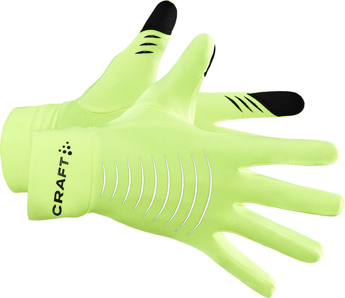 Craft Core Essenz Thermo-Spielerhandschuhe – fluoreszierendes Gelb | Größe: xxl