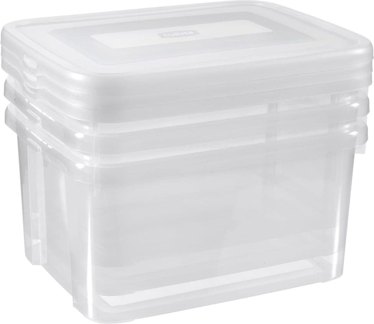 Curver Storage Box Set Handy 3x25 L transparent