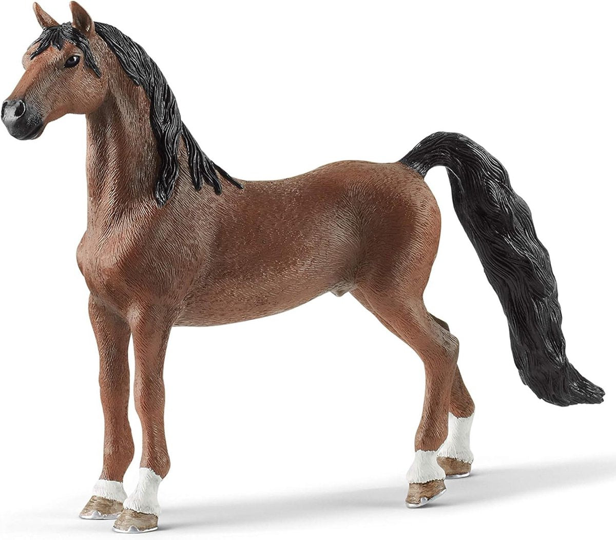 Schleich Horse Club – American Saddlebred Wallach – Spielfigur – Kinderspielzeug für Jungen und Mädchen – 5 bis 12 Jahre – 13913