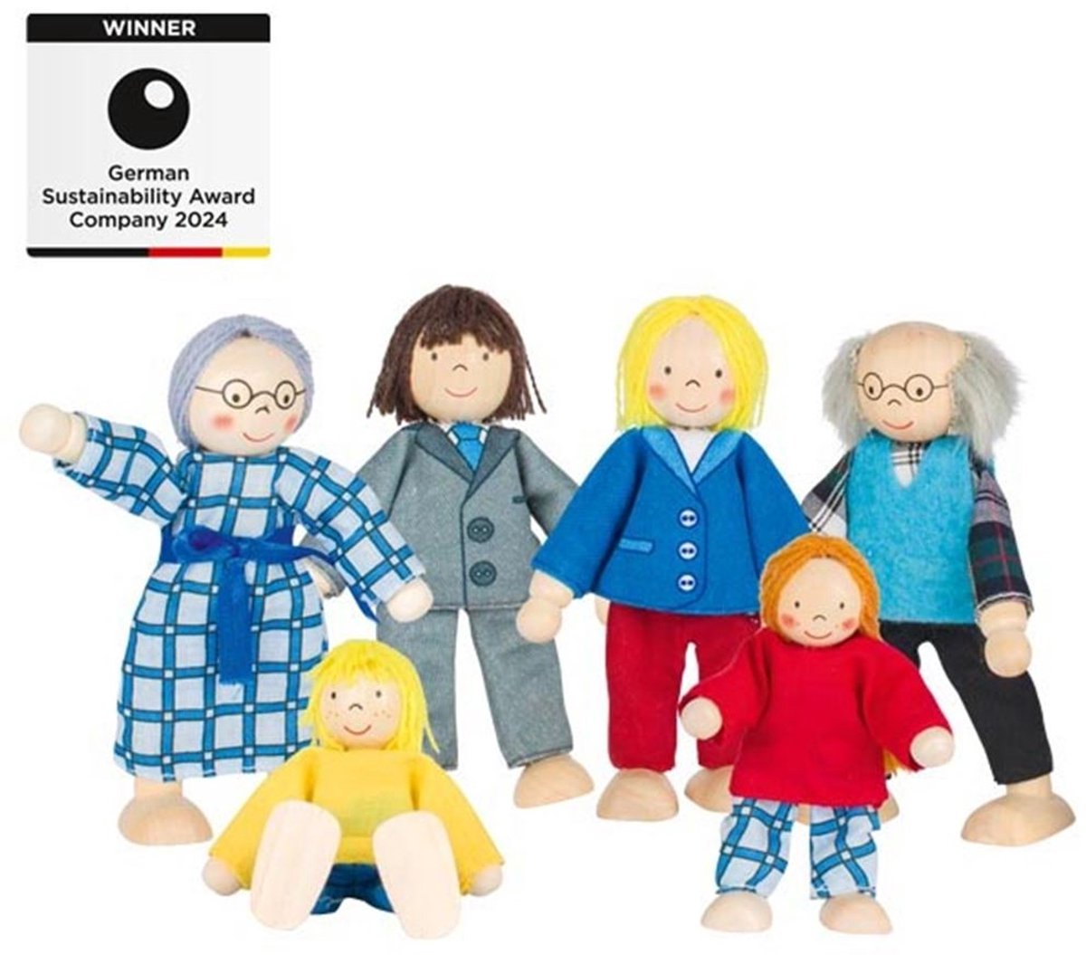 Goki Puppenhaus Stadtfamilie
