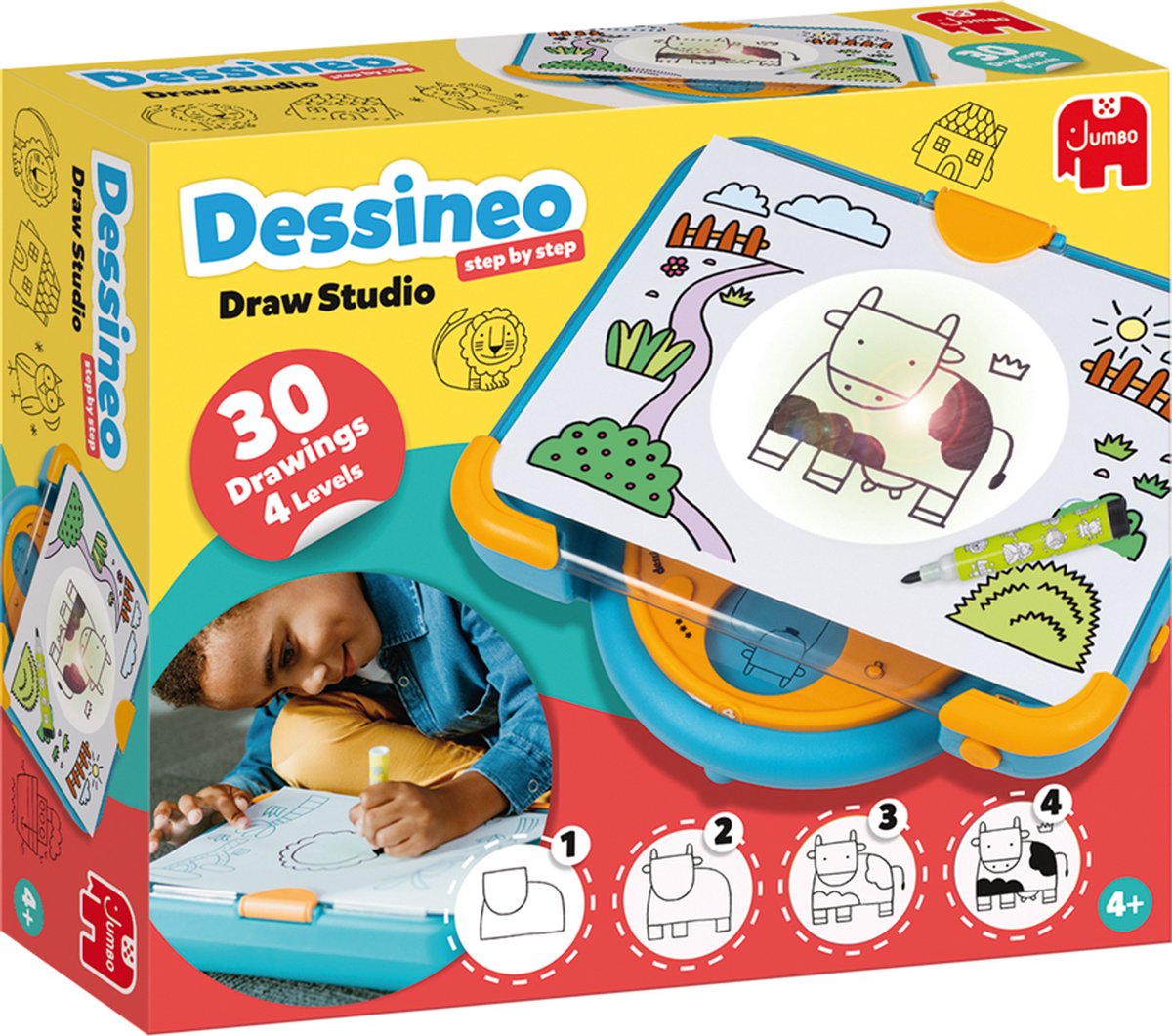Lernen Sie, Jumbo Dessineo zu zeichnen