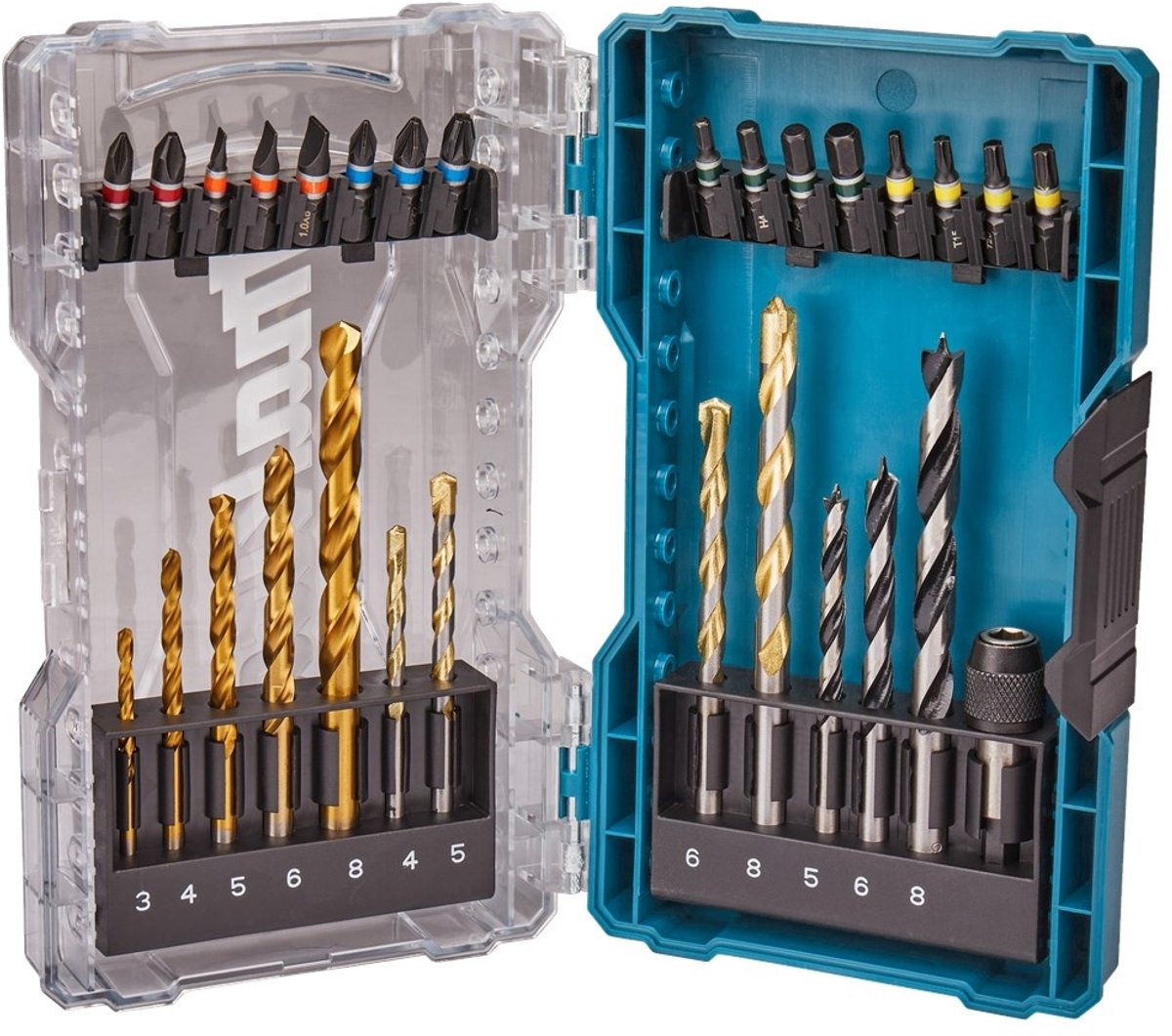 Makita Zubehör E-07054 Bohrer- und Schraubendreher-Bit-Set | 29 Stück - e-07054
