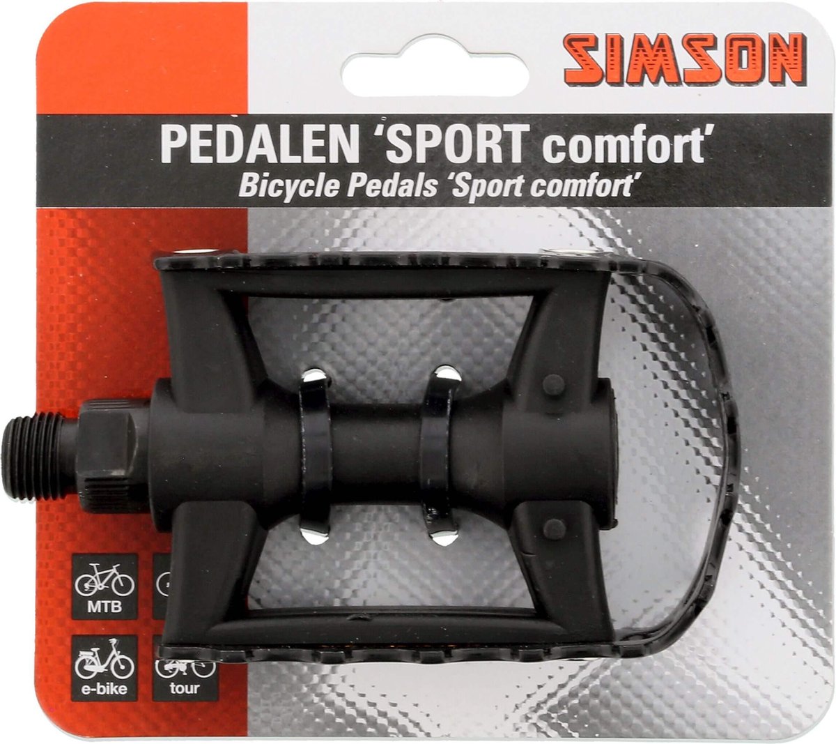 Simson -Pedale Sportkomfort