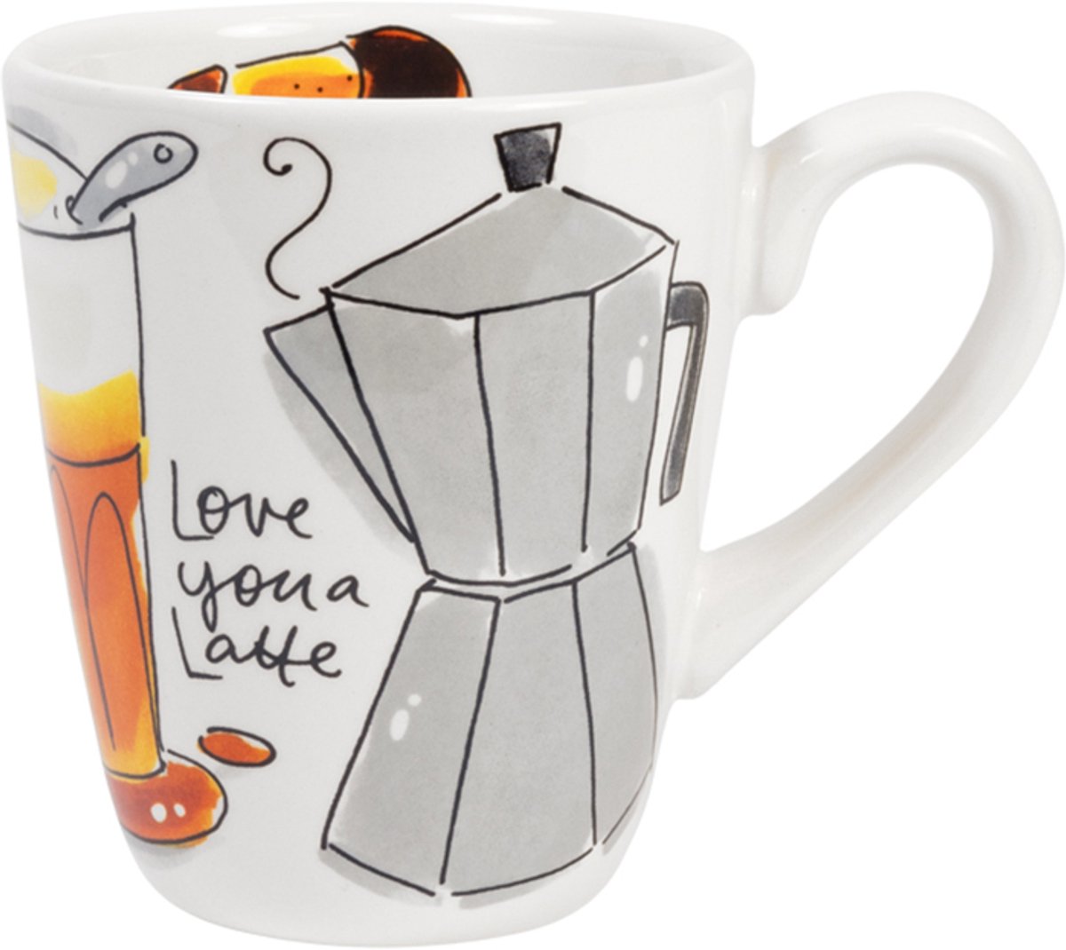 Blond amsterdam cozy days: beker 0,35l coffee