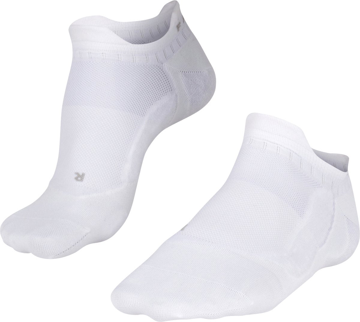 Falke go5 unsichtbare Anti-Blasen-Baumwoll-Funktionsmaterial-Golfsocken Herren weiß - Größe 44-45