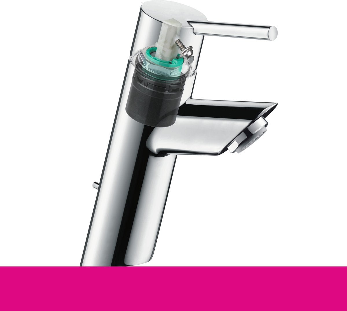 Hansgrohe Talis SS Waschtischarmatur 80 mit Chromablauf