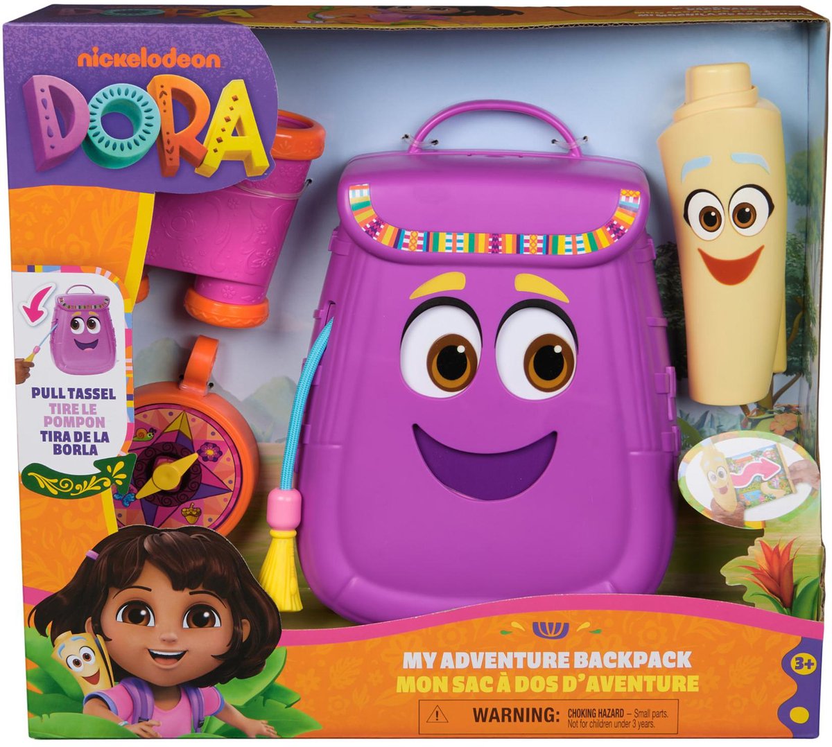 Dora Rucksack mit 3 Accessoires