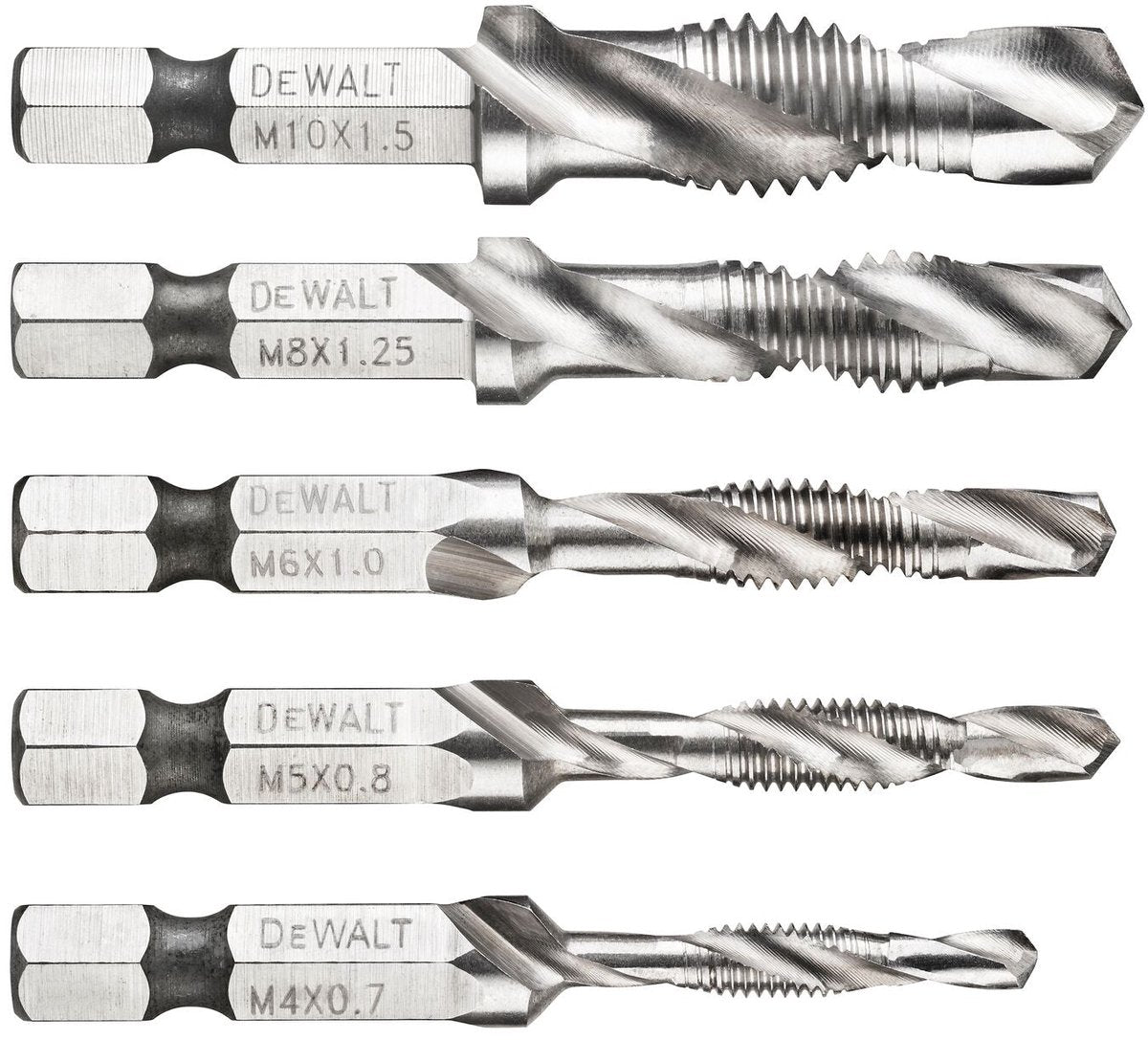 Dewalt dt50060 tap borenset 5-delig