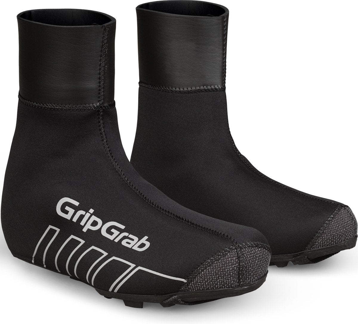 Gripgrab – Racing Thermo X wasserdichte Winter MTB Gravel Radüberschuhe Mountainbike – Schwarz – Unisex – Größe XXXL