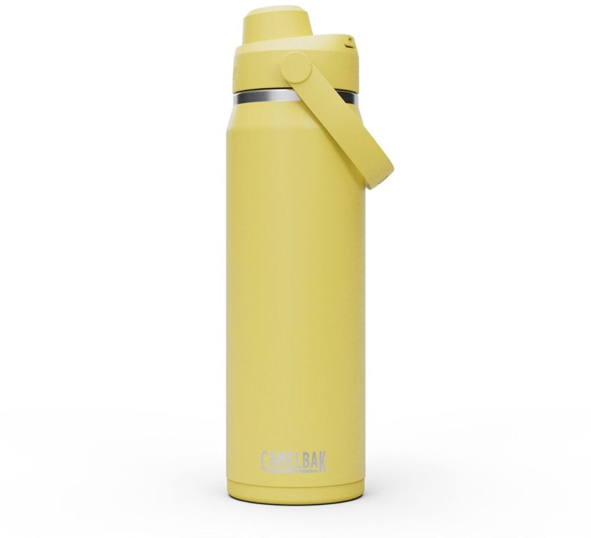 Camelbak Thrive Chug vakuumisoliert – Trinkflasche mit Edelstahlisolierung – 750 ml – Gelb (Yellow Bloom)