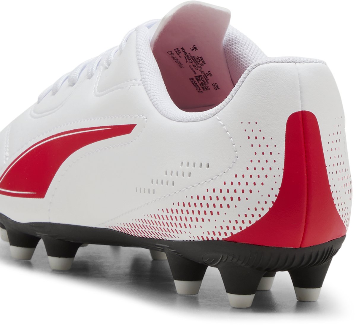 Puma vitoria ii fg ag jr unisex sportschuhe - weiß-rot