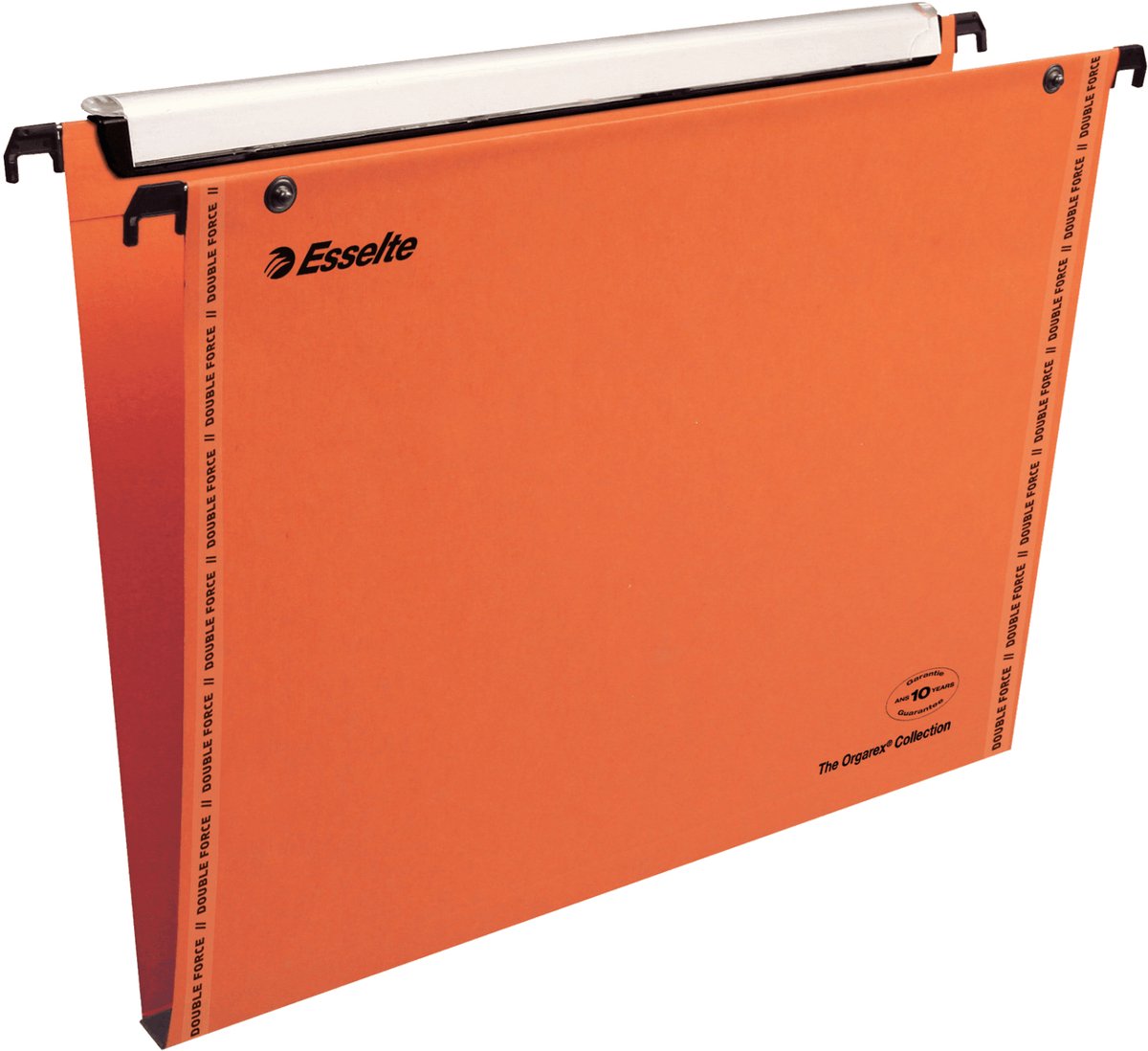 Esselte orgarex verticale hangmap - 15 mm bodem - a4 - 25 stuks - oranje - voor thuiswerken - ideaal voor thuiskantoor