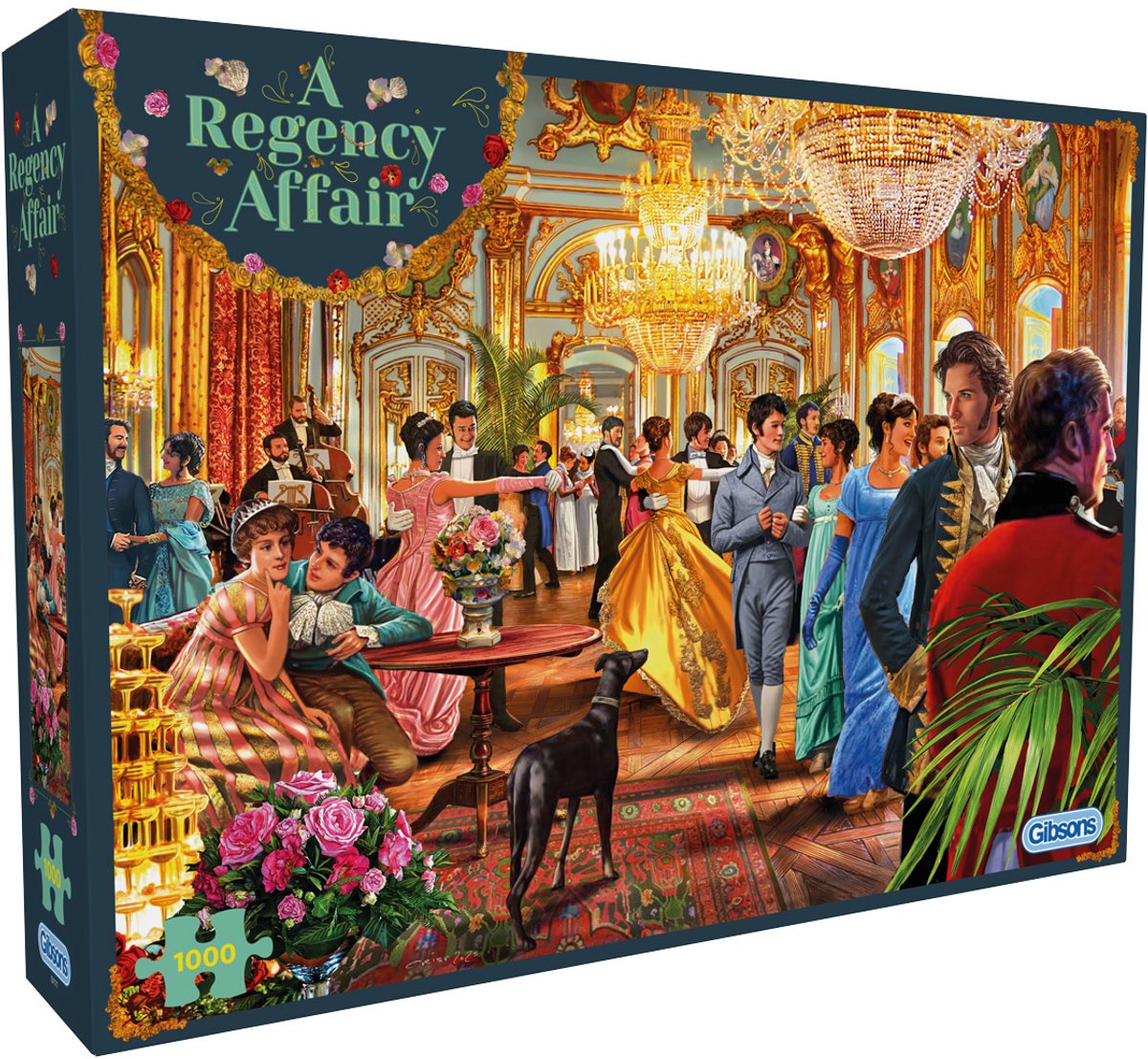 Gibsons – eine Regency-Affäre – Steve Crisp – 1000 Teile – 68 x 49 cm – Puzzle für Erwachsene