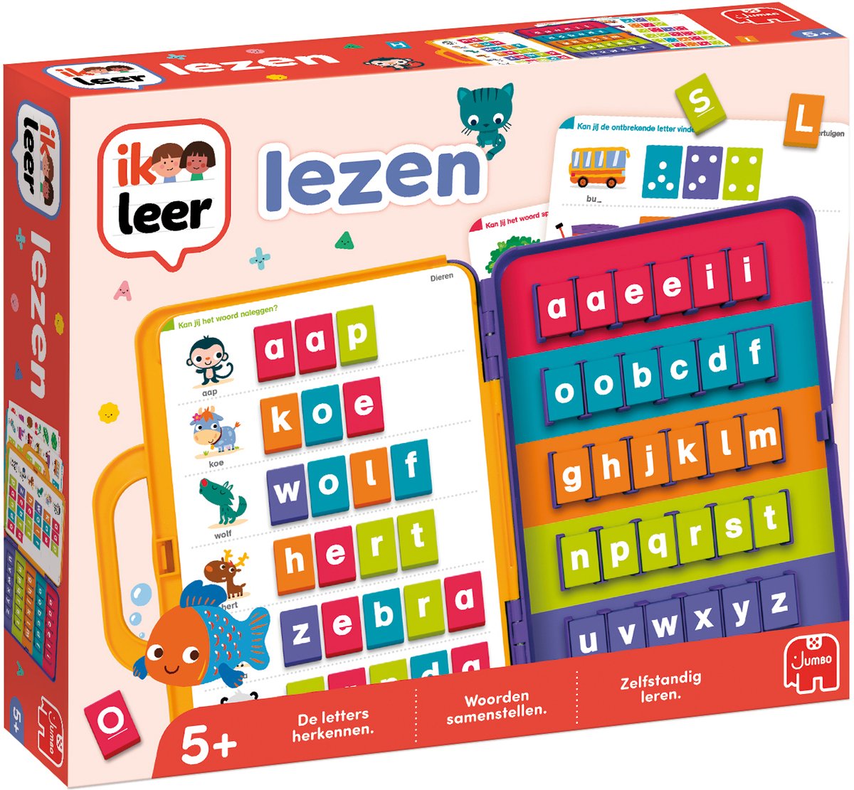 Ich lerne Jumbo-Lesespiel