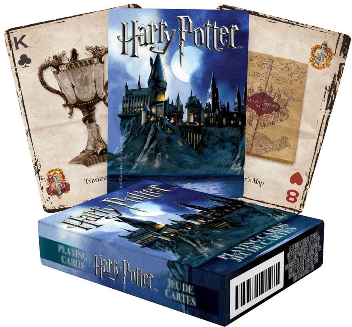 Wassermann-Harry-Potter-Spielkarten – magische Designs für Fans