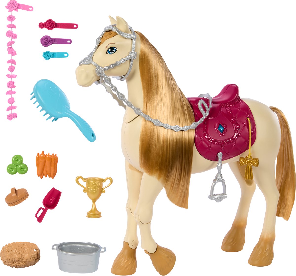Merkmale der Pferdejagd der Barbie-Familie