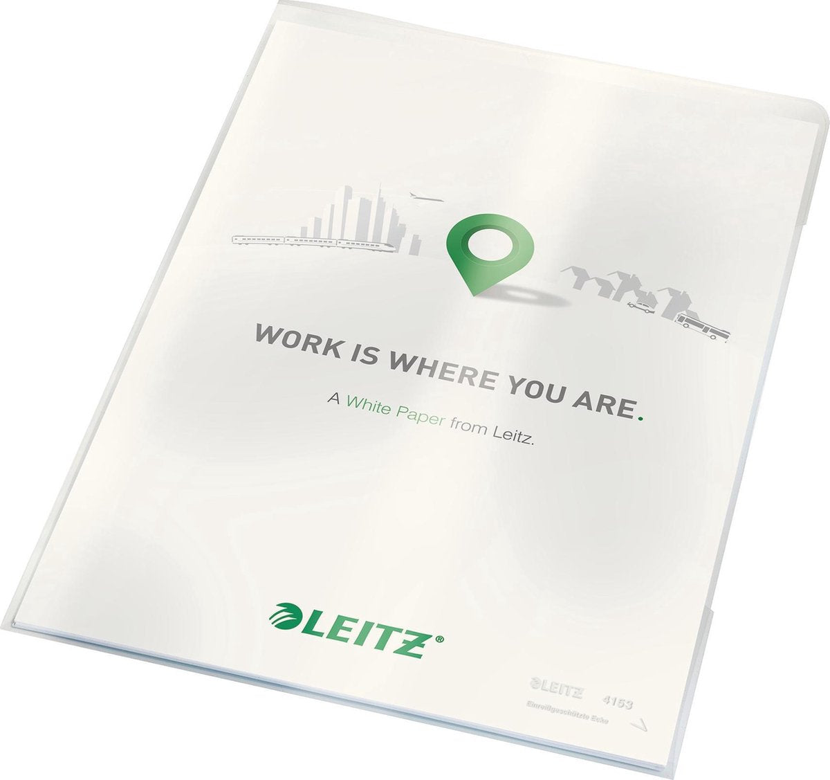 Leitz Superior View Ordner - A4 - 100 Stück - transparent