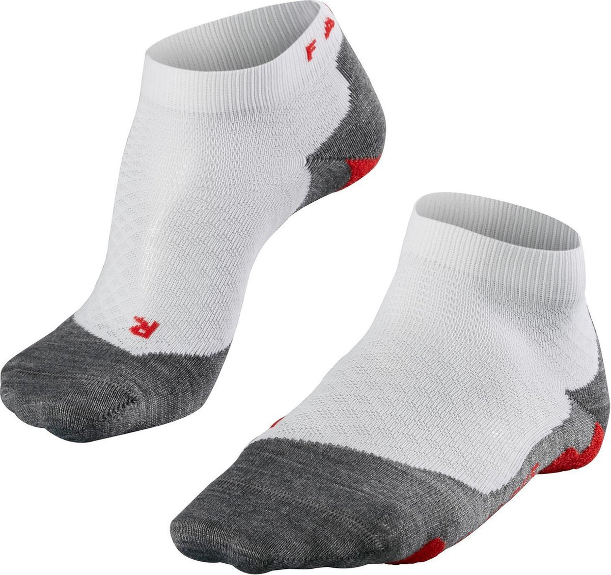 Falke ru5 kurze Anti-Blasen-Funktionsmaterial-Laufsocken Damen weiß – Größe 39-40