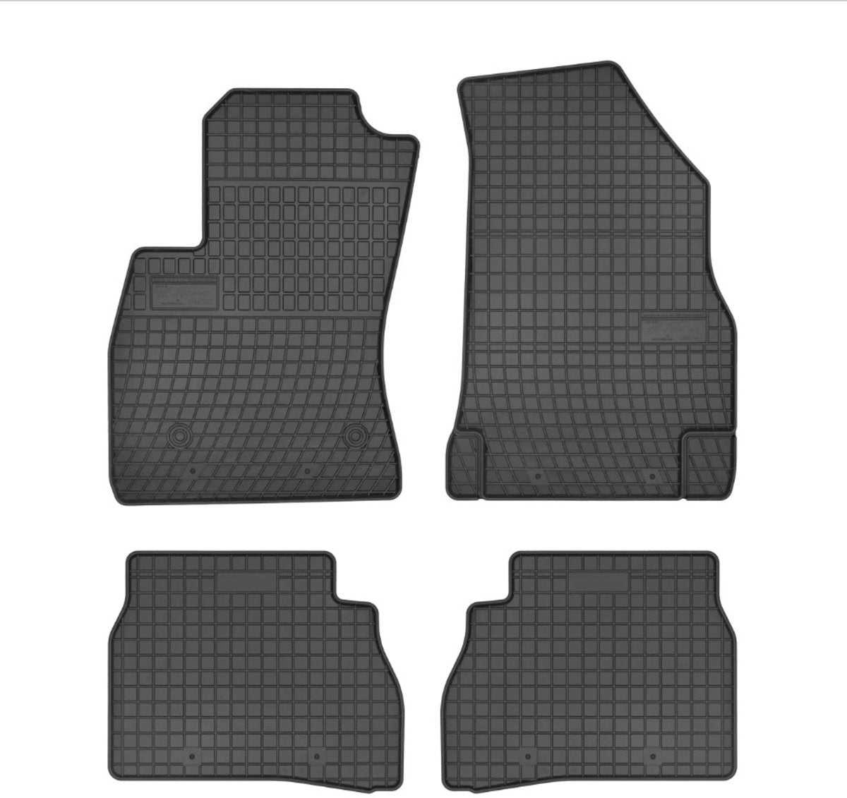 Frogum Gummimatten Opel Combo D Tour 2012-2018 (passend für 5-Sitzer-Version) -