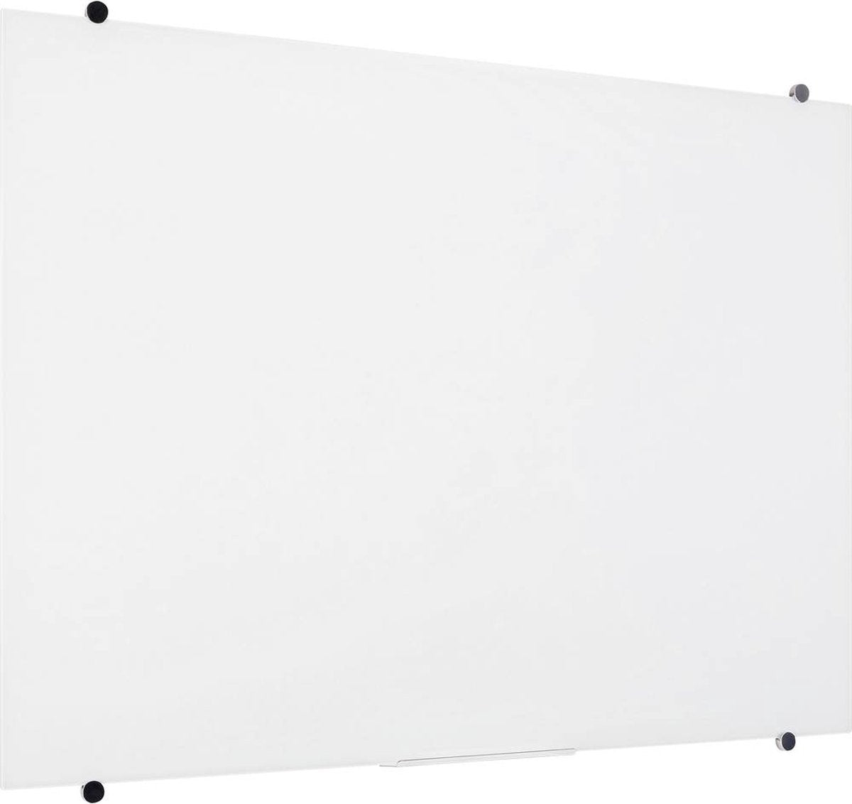 Speaka Profi-Glas-Magnettafel sp-gww-001 (B x H) 1200 mm x 900 mm weiß glatt inkl. Ablagefach