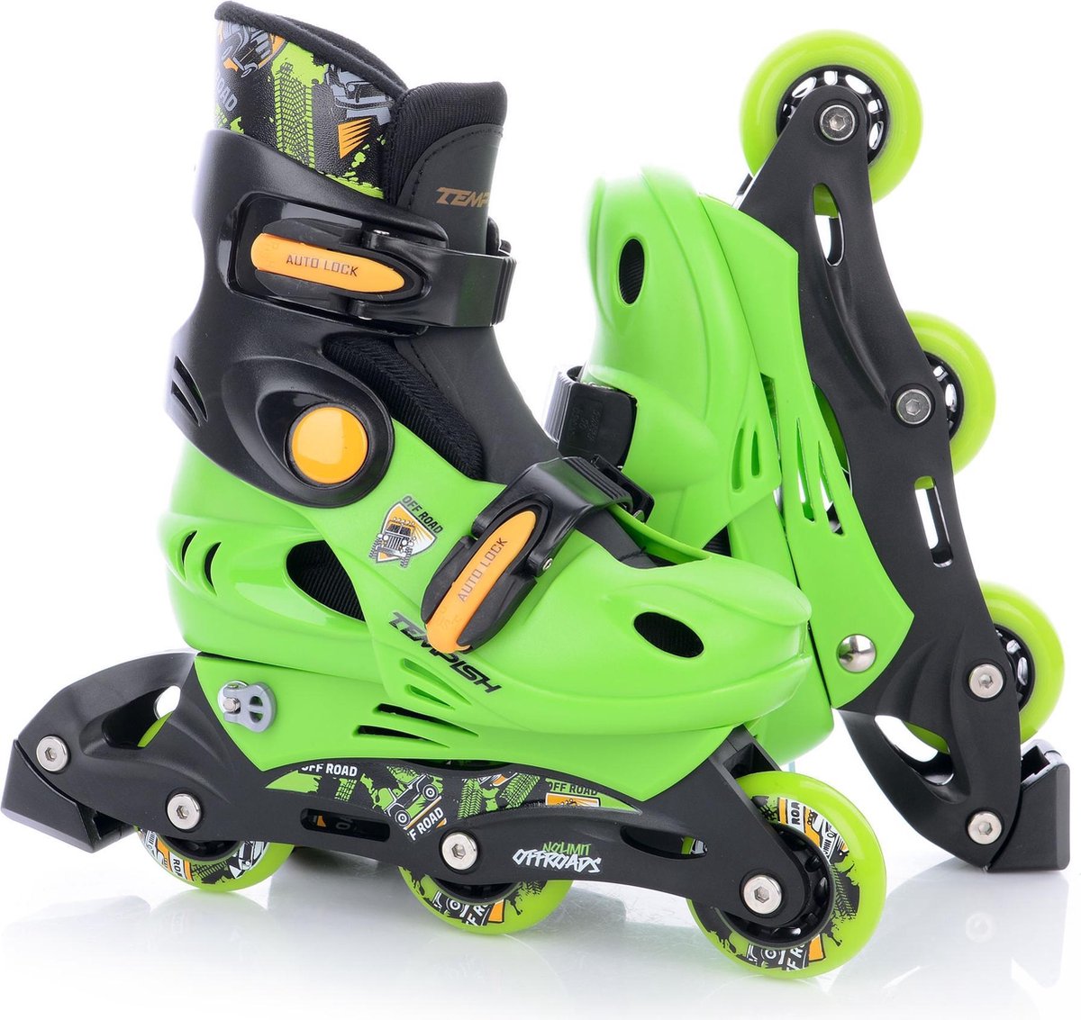 Tempish – Baby-Skate-Set Racer – Inline-Skates – Kinder – verstellbar – inklusive Sicherheitsset – Größe 30-33