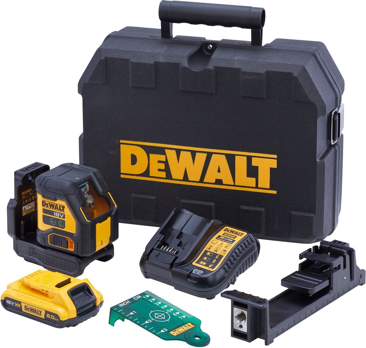 Dewalt dcle34021d1 Akku Kreuzlinienlaser grün 18 V XR 2,0 Ah in Tstak