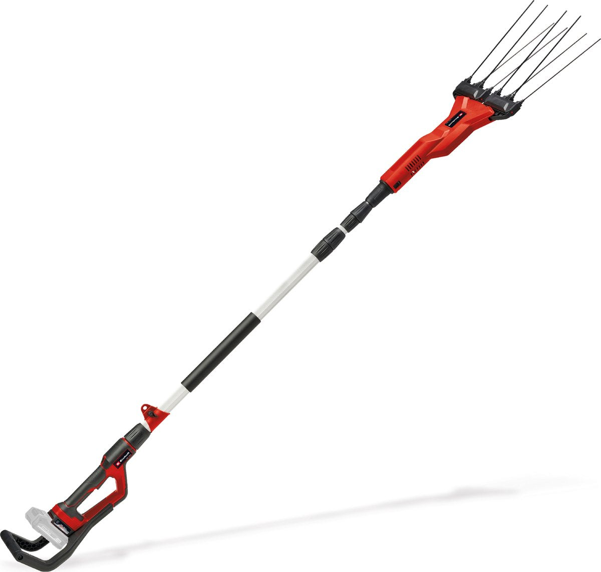 Einhell Akku Oliven-Obsternterechen GE-FS 18 53 Li Solo - Power X-Change - 18 V Li-Ion - Arbeitsbreite: 28-53 cm - Führungsstiellänge: 92 - 182 cm - inkl. Tragegurt und Wandhalterung - exkl. Akku und Ladegerät