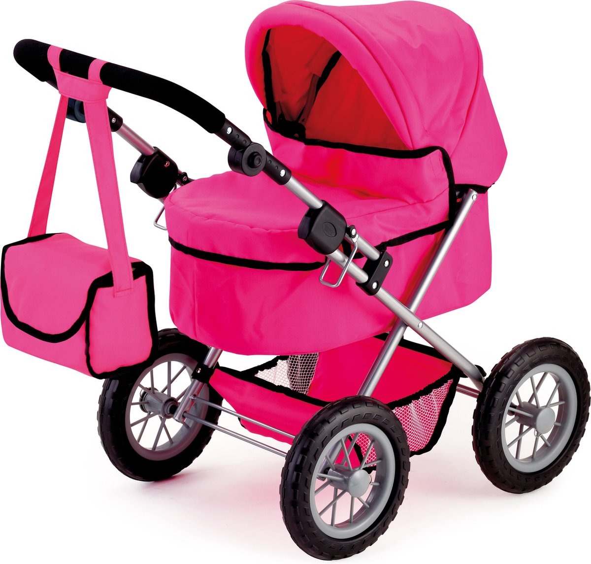 Bayer Design - Trendiger Puppenwagen - Pink