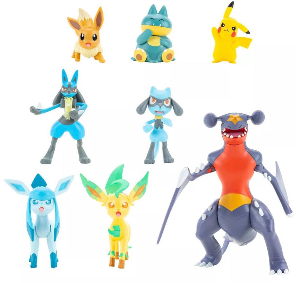 Jazwares Pokémon Battle Minifigur 8er-Pack Sinnoh Region 5-11 cm Minifigur