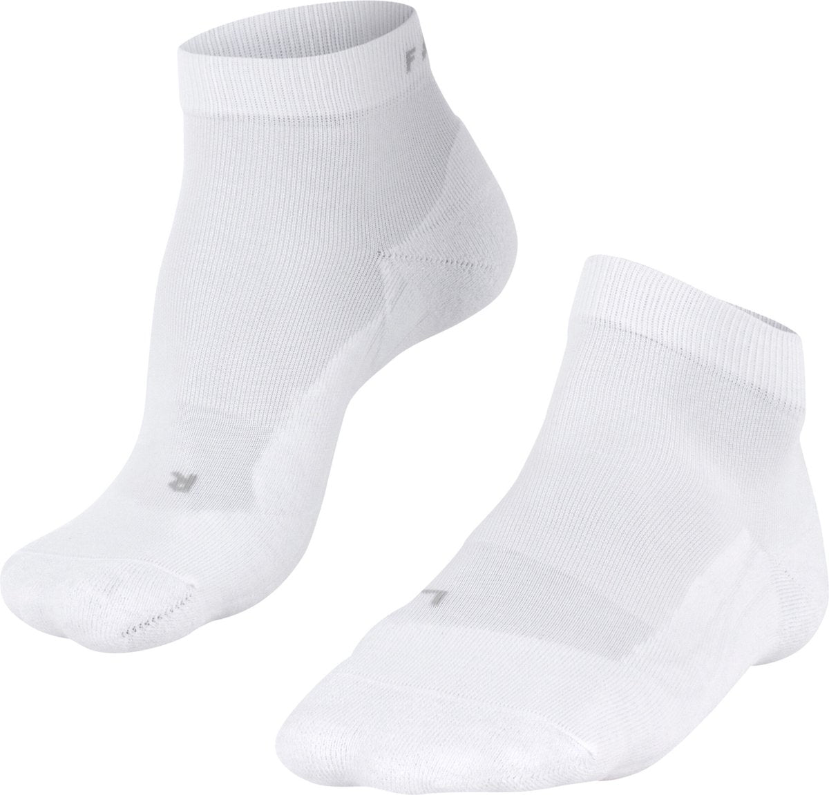 Falke go2 kurze Anti-Blasen-Baumwoll-Funktionsmaterial-Golfsocken Herren weiß – Größe 44-45