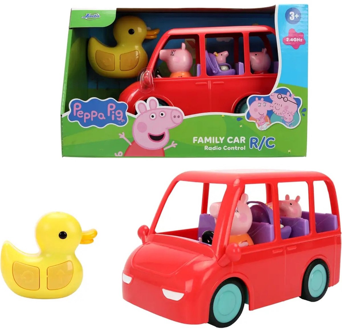 Jada Peppa Pig Familienauto 17 cm funkgesteuert mehrfarbig