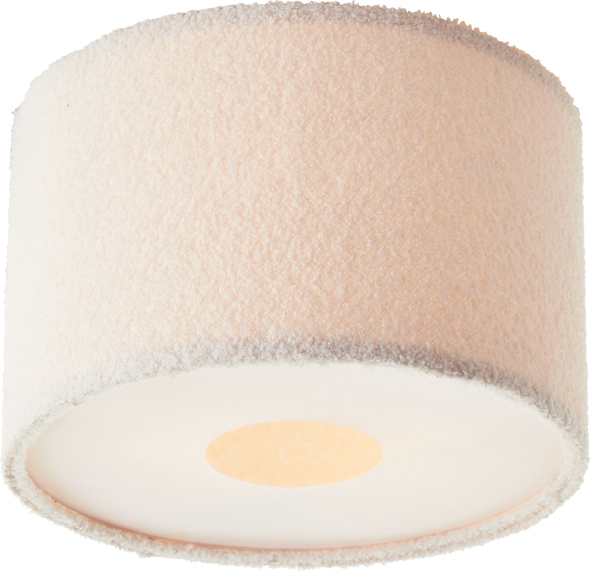 Brilliant Teddy - Deckenleuchte - E27 max 1x25w - Teddystoff - Beige