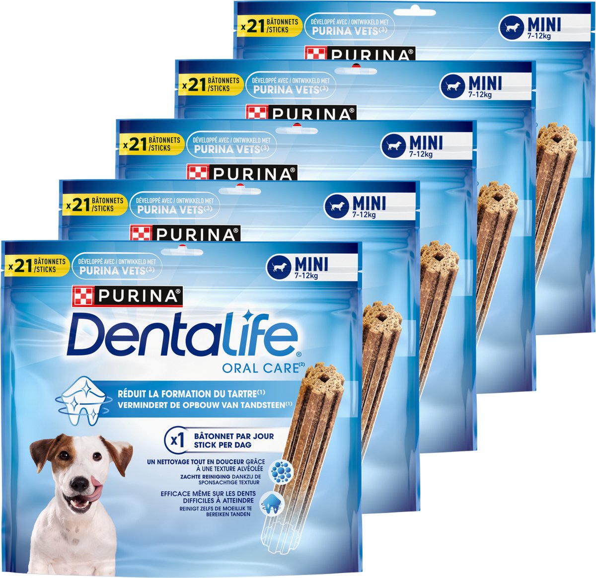 Dentalife Daily Oral Care Small - Hundesnacks - Huhn - 5 x 345 g
