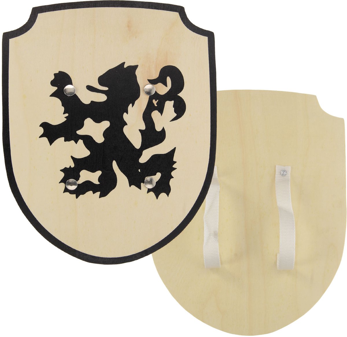 Playwood -Holzschild Löwe mit Stoffgriff