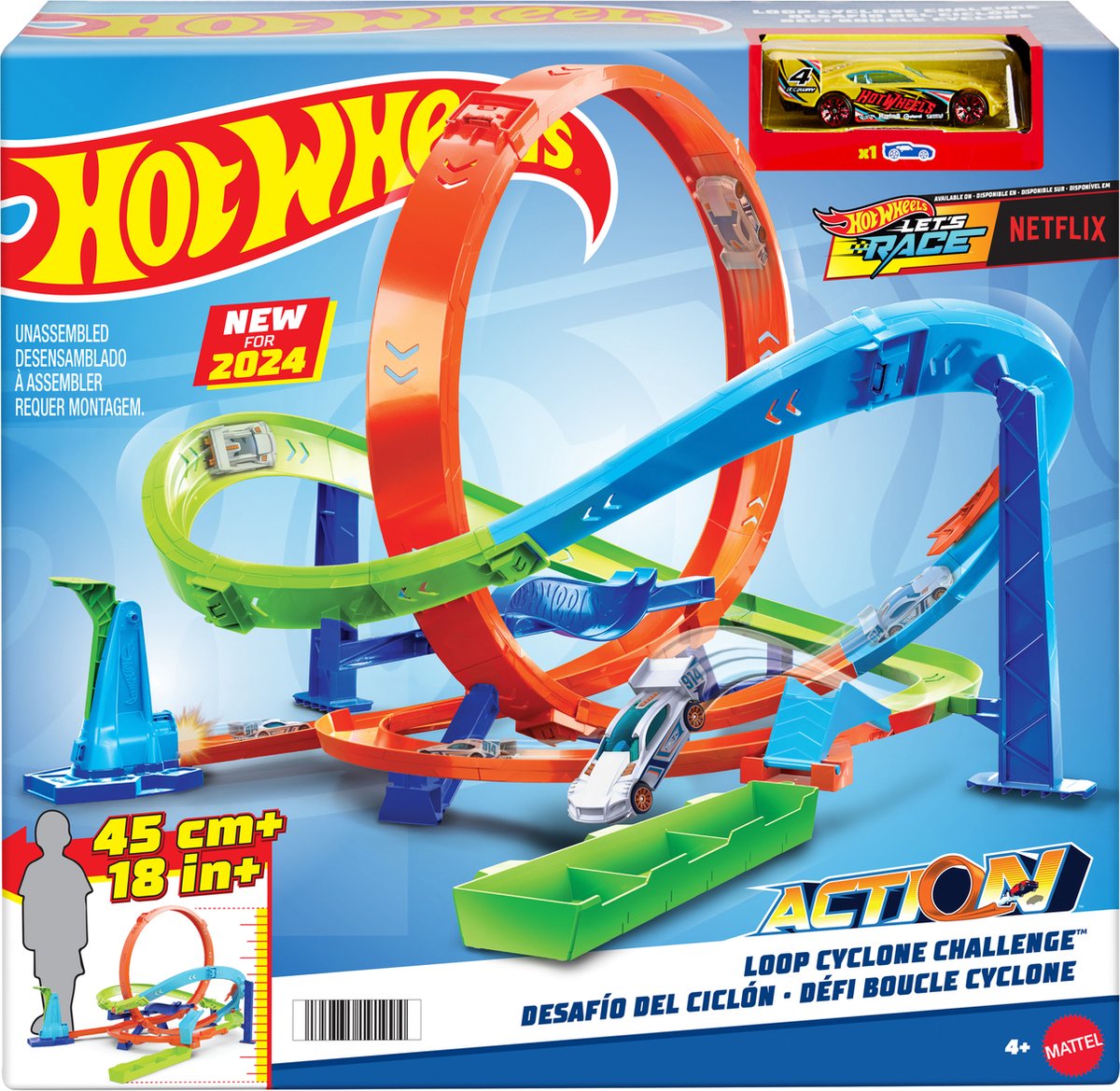 Hot Wheels Action Loop Cycloon Challenge