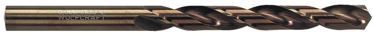 Wolfcraft – Metallbohrer 6,5 mm – HSS-Co geschliffen – Bohrer für Metall – 7457010