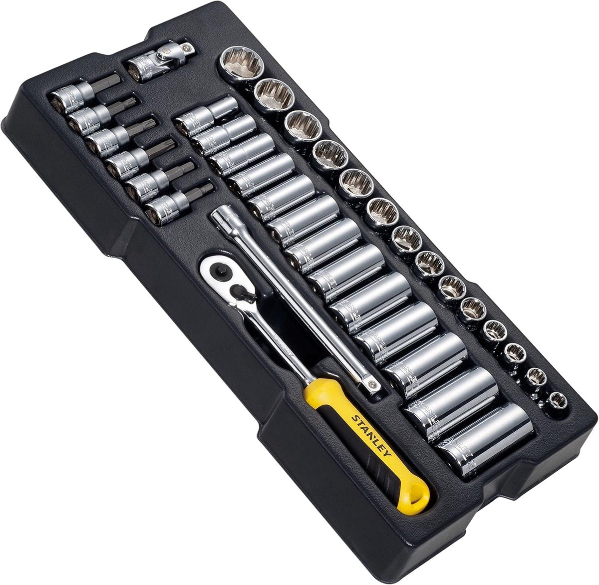 Stanley Transmodule-Serie - Steckschlüsselsatz - 3 8 - 36-teilig - Profi