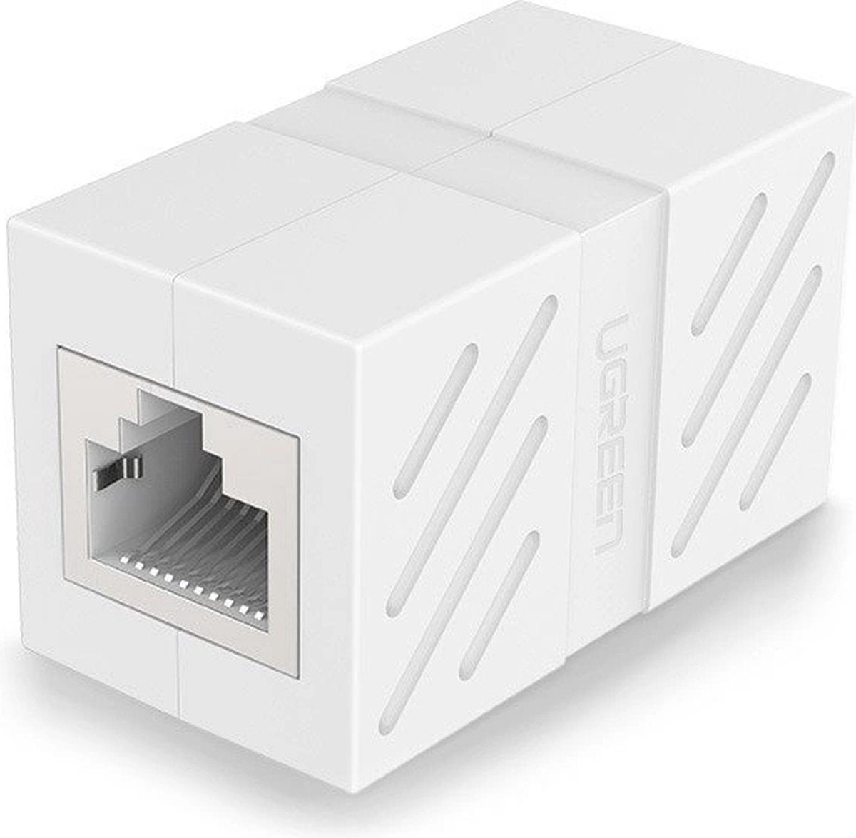 Ugreen-Serie – Kabelstecker – RJ45 – weiß – Cat 7 – 10 Gbit/s