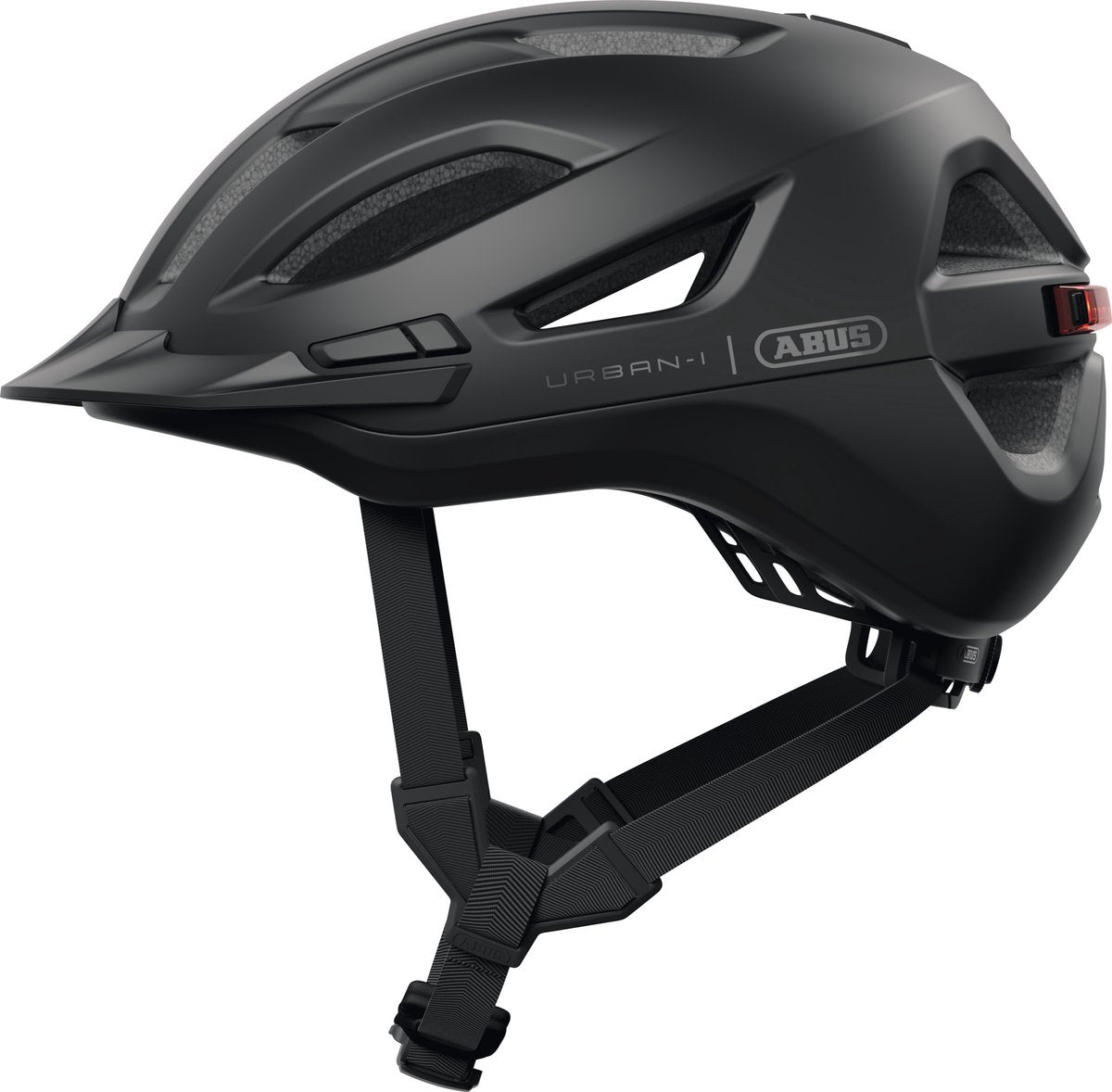 Abus Fahrradhelm Urban-i 4.0 Ace Velvet Black M - 54-58 cm - Schwarz - Geeignet für den Einsatz an Elektrofahrrädern - Cityfahrrädern - 280 g