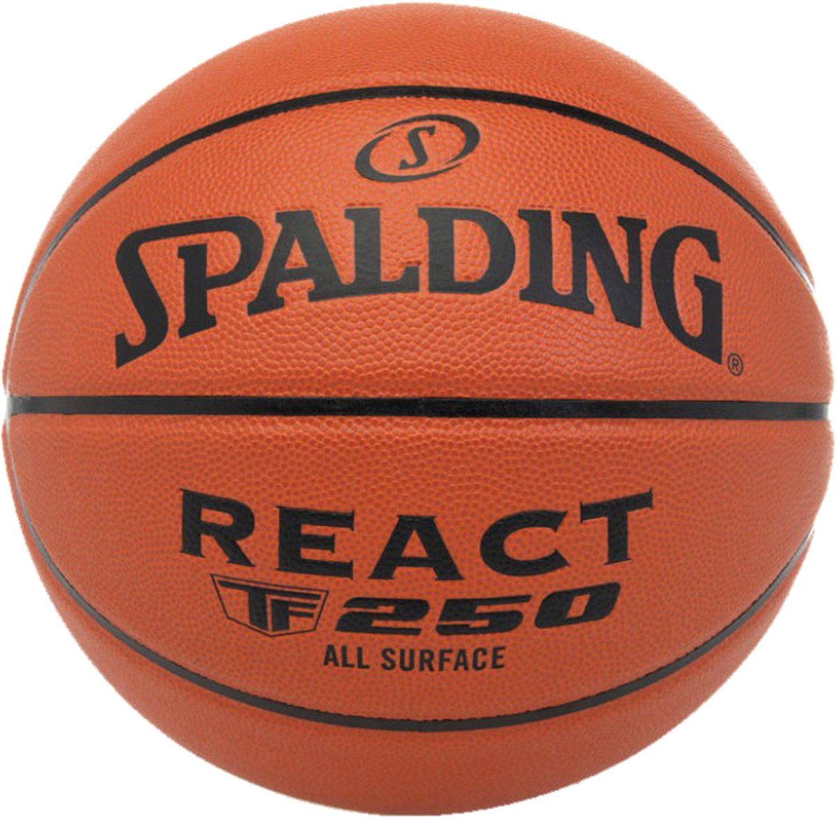 Spalding React TF-250 Basketball Größe 7